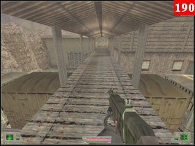 Teraz idź prosto i wejdź do drugiego budynku (przy wejściu po lewej znajdziesz amunicje oraz apteczkę, w pomieszczeniu po prawej odszukasz apteczkę i granaty, a w paczce po lewej kamizelkę) - Misja 07 - Sudan (1) | Opis przejścia Soldier of Fortune - Soldier of Fortune - poradnik do gry