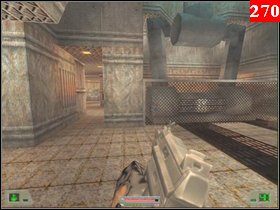 Teraz powróć do wejścia w siatce, które pozwoliło Ci się tutaj znaleźć i skieruj się do następnego przejścia w siatce po lewej stronie - Misja 09 - Irak | Opis przejścia Soldier of Fortune - Soldier of Fortune - poradnik do gry