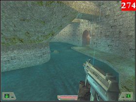 Wejdź do budynku i ruszaj dalej korytarzem, później schodami na górę - Misja 10 - Niemcy (1) | Opis przejścia Soldier of Fortune - Soldier of Fortune - poradnik do gry