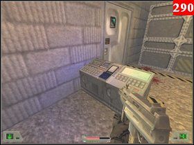 Wyjdź z elewatora i biegnij korytarzem po prawej stronie, wejdź do pierwszego pomieszczenia po prawej stronie, a tam wyjdź schodami na górę - Misja 10 - Niemcy (2) | Opis przejścia Soldier of Fortune - Soldier of Fortune - poradnik do gry
