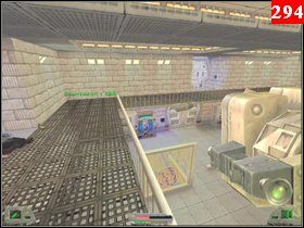 Obejdź rakietę i udaj się przez drzwi dalej prosto korytarzem - Misja 10 - Niemcy (2) | Opis przejścia Soldier of Fortune - Soldier of Fortune - poradnik do gry