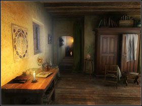 Zauważ konstelację gwiazd w tle oraz jak wygląda Cezar (ma kapelusz, okulary, bródkę oraz wąsik) - Poradnik do gry - Wednesday, March 27, 1566 cz.1 - Nostradamus: Ostatnia Przepowiednia - poradnik do gry