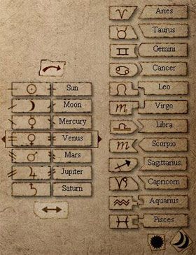 Naszym zadaniem jest uporządkowanie dwóch kolumn po prawej oraz sporządzenie horoskopu dla Królowej - Wednesday, March 27, 1566 cz.4 | Nostradamus Ostatnia Przepowiednia - Nostradamus: Ostatnia Przepowiednia - poradnik do gry