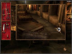 Spójrz także na podstawę regału który się przewrócił - Thursday, March 28, 1566 cz.2 | Nostradamus Ostatnia Przepowiednia - Nostradamus: Ostatnia Przepowiednia - poradnik do gry