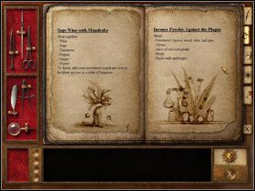 W inwentarzu wyjmij receptę za pomocą pęsety i przeciągnij ją do dzienniczka - Friday March 29, 1566 cz.2 | Nostradamus Ostatnia Przepowiednia - Nostradamus: Ostatnia Przepowiednia - poradnik do gry