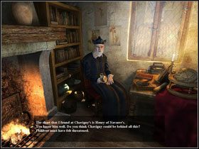 Ubierz się, po czym zejdź na dół i porozmawiaj z ojcem - siedzi w biurze - Saturday March 30, 1566 cz.1 | Nostradamus Ostatnia Przepowiednia - Nostradamus: Ostatnia Przepowiednia - poradnik do gry