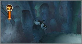 By zapoczątkować kolejny szaleńczy bieg, przeskocz Iorkiem na niestabilny chodnik przed Tobą - [Solucja] Wstęp cz.2 | Złoty kompas - Złoty kompas - poradnik do gry