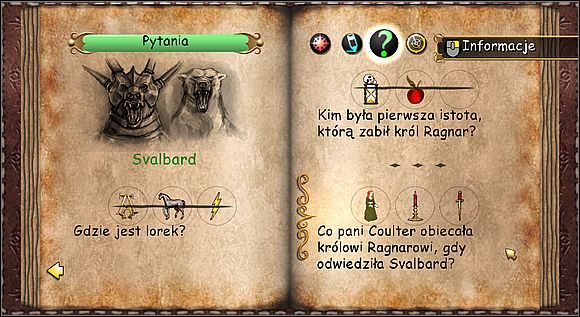 Po otrzymaniu odpowiedzi przygotuj się na trzecią i ostatnią grę w podpuchy - [Solucja] Svalbard - dziedziniec cz.2 | Złoty kompas - Złoty kompas - poradnik do gry