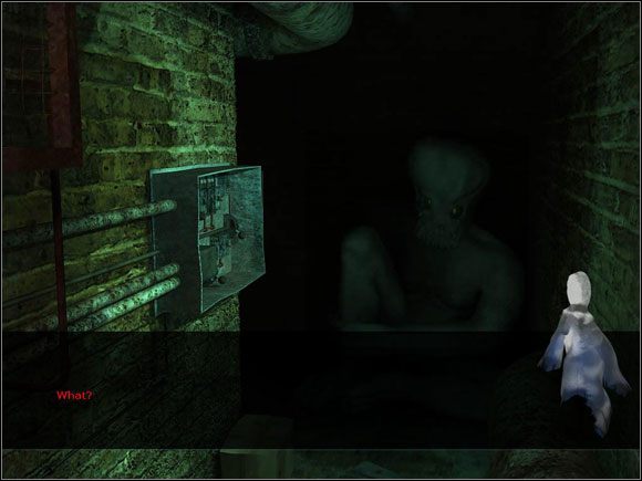 Wróć do piwnicy w magazynie i oświetl ciemność po prawej - Opis przejścia cz.7 | Ghost in the Sheet - Ghost in the Sheet - poradnik do gry