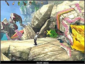 W wyniku niezwykłej kompetencji Montgomeryego jako nawigatora statek wpadł na skały - Rozdział III - Katastrofa (cz.1) | Jack Keane - Jack Keane - poradnik do gry