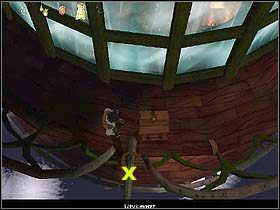 Zrób parę kroków w prawo (tak, by nie zmienić pola widoku) i zagadnij stojącego wśród skał (pod lampą) małego człowieka - Rozdział VIII - Decyzja Jacka - Jack Keane - poradnik do gry