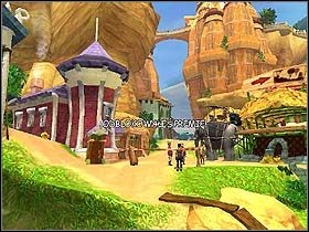 Po skończonej rozmowie skieruj się w lewo i opuść świątynię tylnym wyjściem - Rozdział IX - Szkolenie Jacka (cz.3) - Jack Keane - poradnik do gry