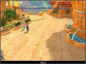 Odszukaj Rupiah stojącą w swym stałym miejscu (przy wejściu na targ od strony szlabanu) - Rozdział IX - Szkolenie Jacka (cz.3) - Jack Keane - poradnik do gry