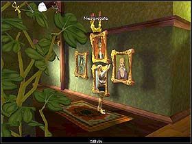 Wróć na galerię, zejdź do holu i idź pomiędzy odnogi schodów, gdzie wodą z wiadra zalej rozżarzone do czerwoności węgle w kominku - Rozdział X - W poszukiwaniu wskazówek (cz.2) - Jack Keane - poradnik do gry