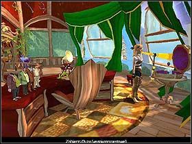 Maszeruj do góry prawą odnogą schodów i skieruj się najpierw do swojej sypialni - Rozdział X - W poszukiwaniu wskazówek (cz.2) - Jack Keane - poradnik do gry