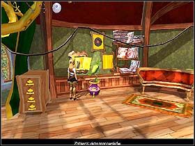 Wreszcie możesz spokojnie przyjrzeć się sejfowi wiszącemu na lewo od rośliny - Rozdział X - W poszukiwaniu wskazówek (cz.2) - Jack Keane - poradnik do gry