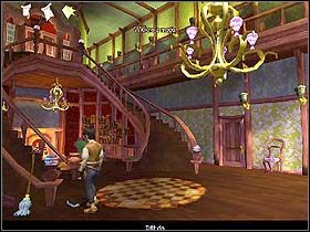 Zejdź do holu i skieruj się ku drzwiom wyjściowym - Rozdział XI - W jaskini lwa (cz.1) - Jack Keane - poradnik do gry