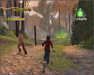 Po dotarciu na polanę dokładnie podążaj za Simonem - [3. The Goblin Army] Quest 6 | Kroniki Spiderwick - Kroniki Spiderwick - poradnik do gry