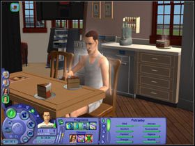 Oto potrawy, jakie Sim jest w stanie podawać w momencie maksymalnego zainteresowania kulinariami: płatki, naleśniki, omlet, tosty z serem, sałatka szefa kuchni, chili con carne, szybkie danie, hamburgery, kanapki z szynką, makaron z serem, homary, kotlety wieprzowe, łosoś, spaghetti, indyk, kubek go - Kulinaria | Hobby | The Sims 2 Czas wolny - The Sims 2: Czas wolny - oficjalny polski poradnik do gry