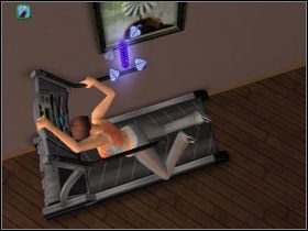 Entuzjazm wobec hobby podtrzymuje też pływanie w basenie - jeżeli takowego nie posiadasz w swoim przydomowym ogródku, możesz skorzystać z niego w Platynowej Siłowni - Fitness | Hobby | The Sims 2 Czas wolny - The Sims 2: Czas wolny - oficjalny polski poradnik do gry