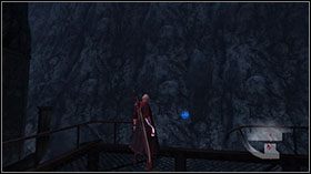 Uderz kilkakrotnie w niebieskie urządzenie - [Mission 06] Resurrection | Devil May Cry 4 - Devil May Cry 4 - Xbox 360 - poradnik do gry