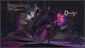 Na tego bossa wybierz Gilgamesha i po prostu tłucz go pięściami do skutku - [Mission 15] Fortuna Castle | Devil May Cry 4 - Devil May Cry 4 - Xbox 360 - poradnik do gry