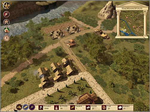 Mniej-więcej tak powinien wyglądać dobry start - Etap I | Budujemy miasto w Imperium Romanum - Imperium Romanum - poradnik do gry