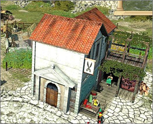 Buduję zakład krawiecki, zatrudnia on 2xK, jak sama nazwa wskazuje szyją tam ubrania - Etap III | Budujemy miasto w Imperium Romanum - Imperium Romanum - poradnik do gry