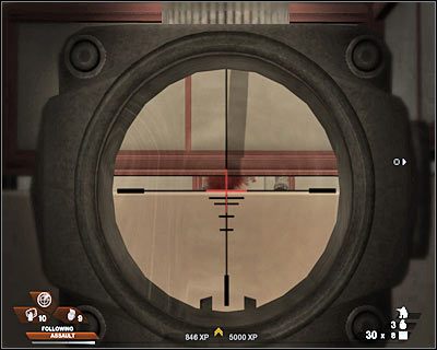 Do zlokalizowania paru ostatnich wrogów użyj podglądu termalnego, co znacząco ułatwi sprawę - Kolejka (cz.3) | Akt 4 - Centrum konferencyjne | Rainbow Six Vegas 2 - Tom Clancys Rainbow Six Vegas 2 - poradnik do gry