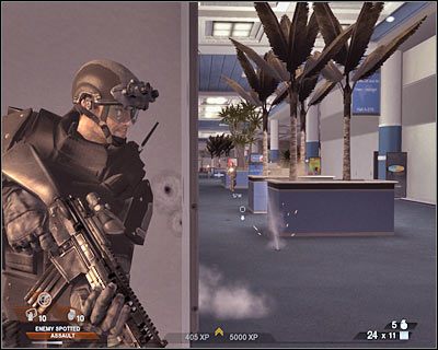 Stopniowo przesuwaj się do przodu - Północna hala (cz.1) | Akt 4 - Centrum konferencyjne | Rainbow Six Vegas 2 - Tom Clancys Rainbow Six Vegas 2 - poradnik do gry