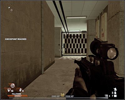 Zbliż się do nowych drzwi - Ośrodek sportowy (cz.4) | Akt 3 - Centrum rekreacyjne | Rainbow Six Vegas 2 - Tom Clancys Rainbow Six Vegas 2 - poradnik do gry
