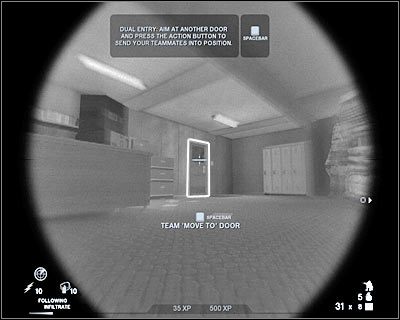 Udaj się w kierunku nowych podwójnych drzwi - Negocjacje (cz.3) | Akt 1 - Pireneje | Tom Clancys Rainbow Six Vegas 2 - Tom Clancys Rainbow Six Vegas 2 - poradnik do gry
