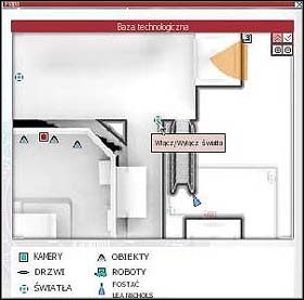 Skieruj Leę z powrotem do windy (zapalając lampę po prawej) a gdy znajdzie się ponownie w korytarzu (przestaw widok na mapie o poziom niżej), po przekroczeniu drzwi poprowadź ją pomostem ciągnącym się na mapie w górę po prawej - 06D - Uruchomienie dwu generatorów pomocniczych | Zadanie 06 | eXperience112 - eXperience112 - poradnik do gry