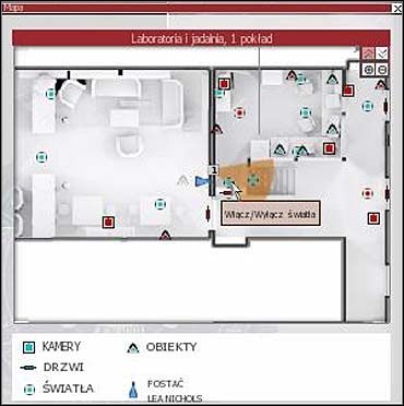 Przede wszystkim włącz kamerę, przy której stoi Lea - 02C - Zdobycie komponentów do stworzenia drugiego składnika mieszaniny W.O. (cz.2) | Zadanie 02 - eXperience112 - poradnik do gry