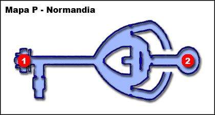 LEGENDA (Mapa P) - [1. Prolog] Normandia - Mass Effect - PC - poradnik do gry