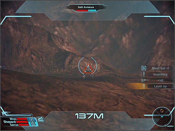 W końcu dotrzemy do rozwidlenia dróg (TH1-2 ) znajdującego się nieopodal rafinerii (TH1-3 ) - [5. Therum - Liara TSoni] Powierzchnia Therum - Mass Effect - PC - poradnik do gry