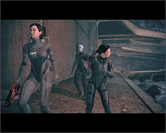 Zostawiamy Mako i dalej idziemy na piechotę - [6. Feros] 3. ExoGeni (Zadania) - Mass Effect - PC - poradnik do gry