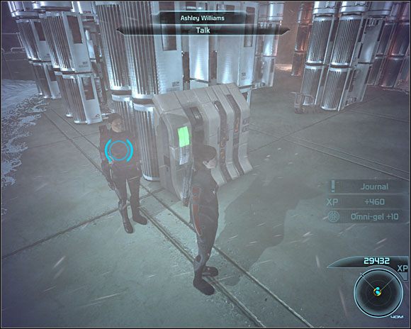 Wracamy na poziom rdzenia Miry i korzystamy z południowych drzwi, by windą (NOV8-D ) wjechać na stację kolejki - [7. Noveria] 3. Szczyt 15 - Droga na Stację Szczelinową (Zadania) - Mass Effect - PC - poradnik do gry