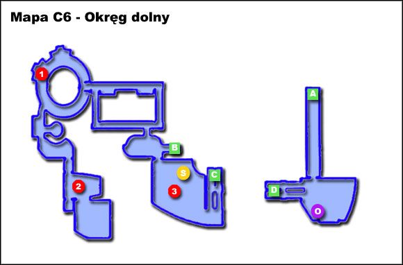 LEGENDA (Mapa C6) - [3. Cytadela] Mapy - Flux, dostęp do Okręgów, Okręgi, Doki - Mass Effect - PC - poradnik do gry