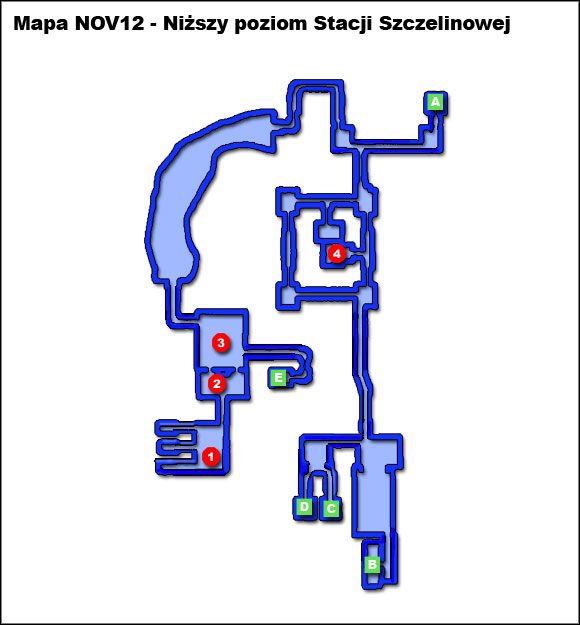 LEGENDA (Mapa NOV12) - [7. Noveria] 4. Stacja Szczelinowa i underlaby (Mapy) - Mass Effect - PC - poradnik do gry