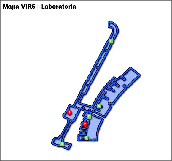 LABORATORIA (Mapa VIR5) - [9. Virmir] 3. Baza - eksploracja (Mapy) - Mass Effect - PC - poradnik do gry