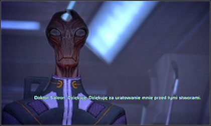 Niezależnie od tego, jak potoczy się nasza rozmowa, wynik jest ten sam - walka - [Niezbadany świat] Pogranicze Keplera - Mass Effect - PC - poradnik do gry
