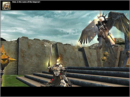 W imię Imperatora - typowy okrzyk Space Marines, Strażników Imperium oraz Sióstr Bitwy - KAURAVA I (1A) SAMA DISTRICT | Kampania - Warhammer 40,000: Dawn of War - Soulstorm - poradnik do gry