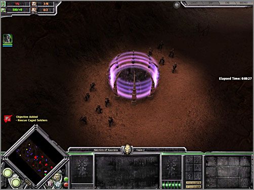 To właśnie cele - ich zniszczenie spowoduje pojawienie się dodatkowych formacji dla Twojej armii - Księżyc KAURAVA IV - LACUNAE | Kampania - Warhammer 40,000: Dawn of War - Soulstorm - poradnik do gry