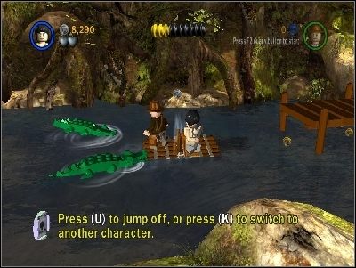 Znajdziesz się na brzegu rzeki - Chapter 1 - The Lost Temple (cz.1) - Poszukiwacze Zaginionej Arki - LEGO Indiana Jones: The Original Adventures - poradnik do gry