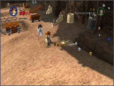 Potrzebujesz jeszcze dwu części - Chapter 5 - Pursuing the Ark (cz.1) - Poszukiwacze Zaginionej Arki - LEGO Indiana Jones: The Original Adventures - poradnik do gry