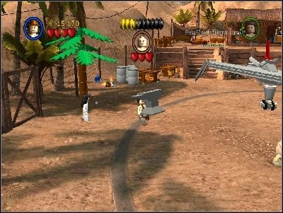 Czeka Cię teraz walka z bossem - Chapter 5 - Pursuing the Ark (cz.2) - Poszukiwacze Zaginionej Arki - LEGO Indiana Jones: The Original Adventures - poradnik do gry