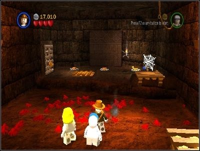 Znajdziesz się w pomieszczeniu ze skorpionami - Chapter 2 - Pankot Secrets (cz.3) - Świątynia Zagłady - LEGO Indiana Jones: The Original Adventures - poradnik do gry