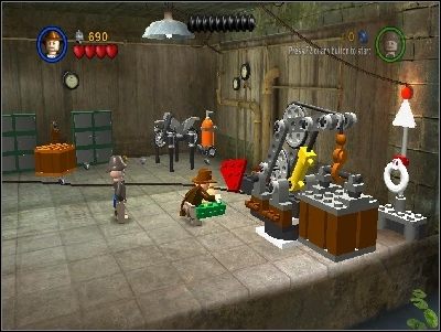 Jesteś w garażu - Chapter 3 - Motorcycle Escape (cz.1) - Ostatnia Krucjata - LEGO Indiana Jones: The Original Adventures - poradnik do gry