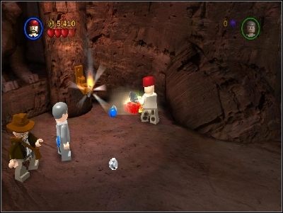 Czerwony klocek jest zakopany - Chapter 6 - Temple of the Grail (cz.1) - Ostatnia Krucjata - LEGO Indiana Jones: The Original Adventures - poradnik do gry